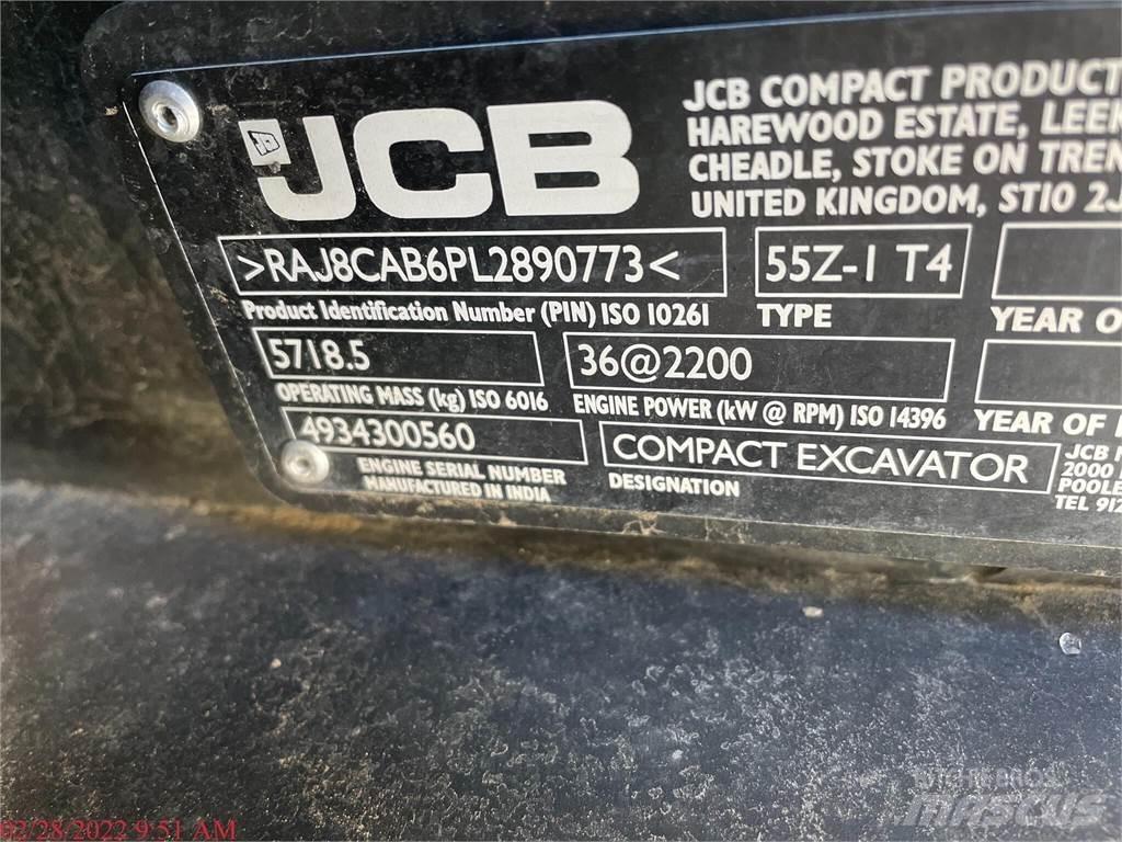 JCB 55Z-1 Mini pelle < 7t