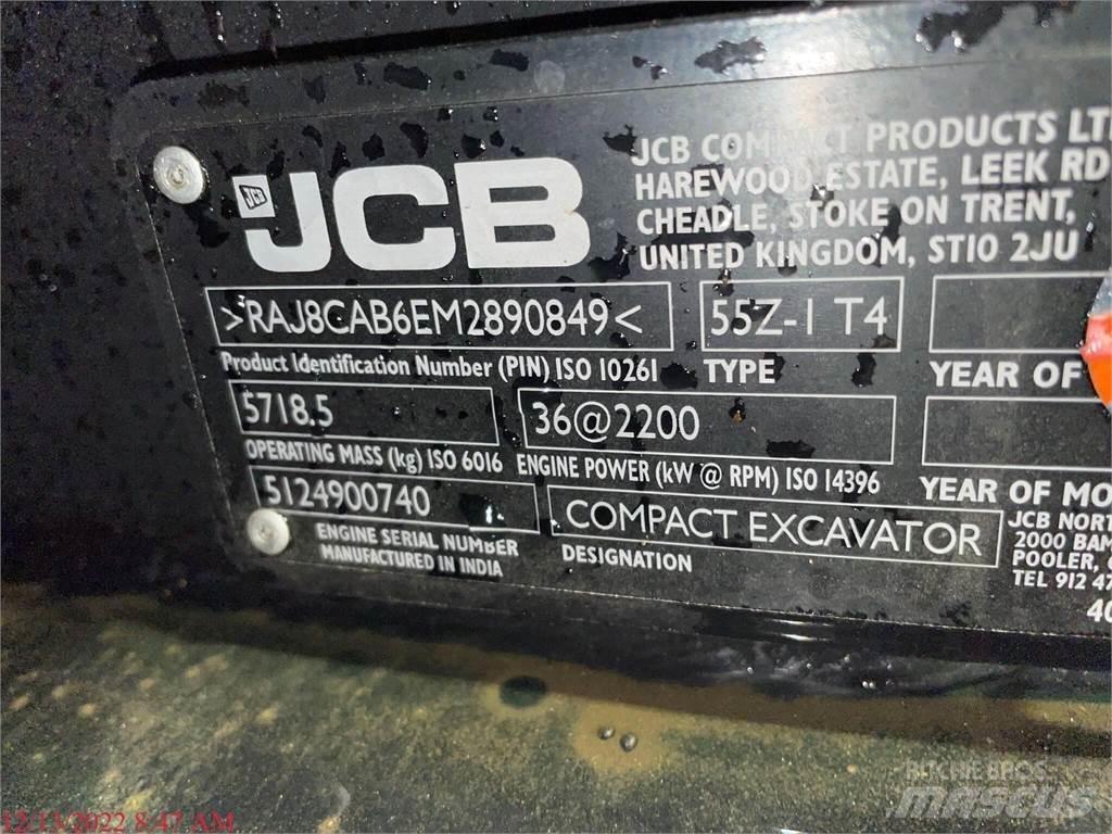 JCB 55Z-1 Mini pelle < 7t