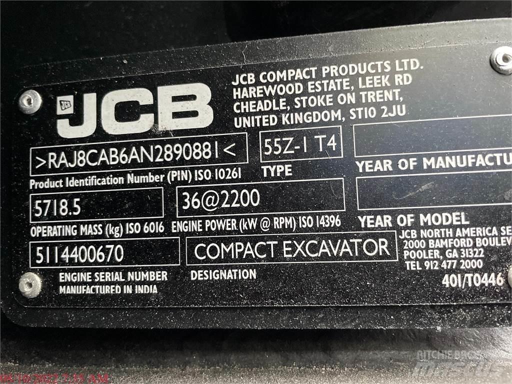 JCB 55Z-1 Mini pelle < 7t