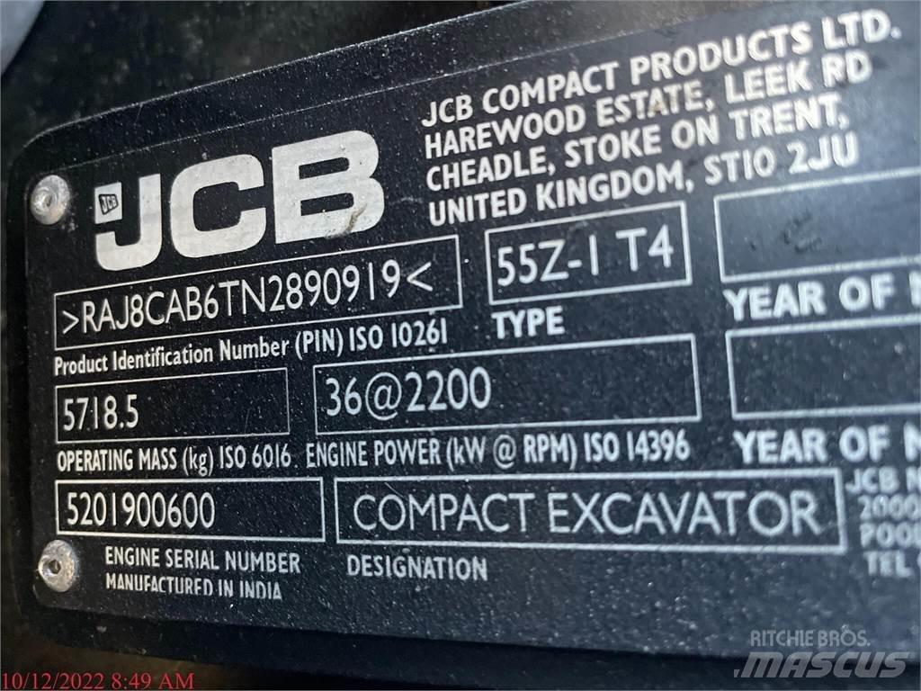 JCB 55Z-1 Mini pelle < 7t