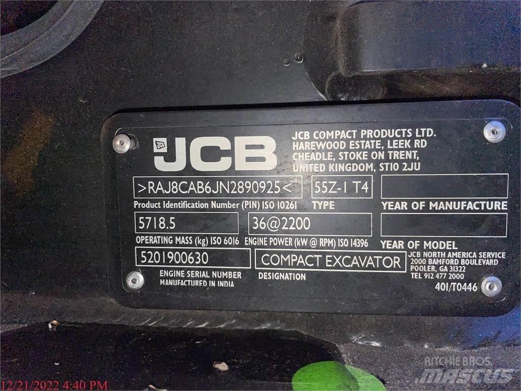 JCB 55Z-1 Mini pelle < 7t