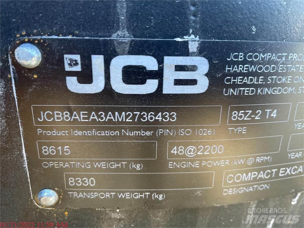 JCB 85Z-2 Pelle sur chenilles