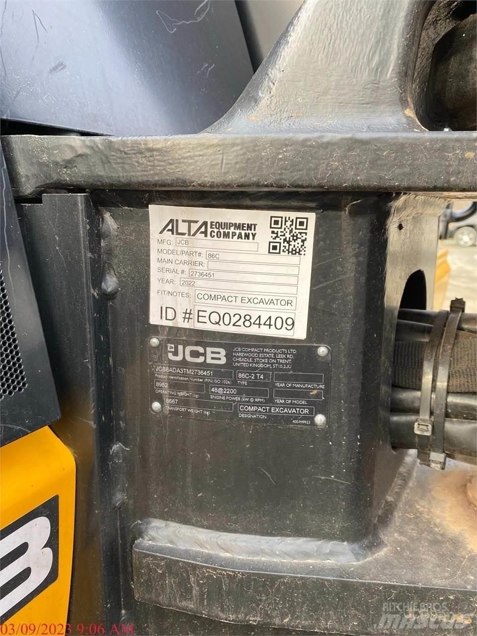 JCB 86C-2 Pelle sur chenilles
