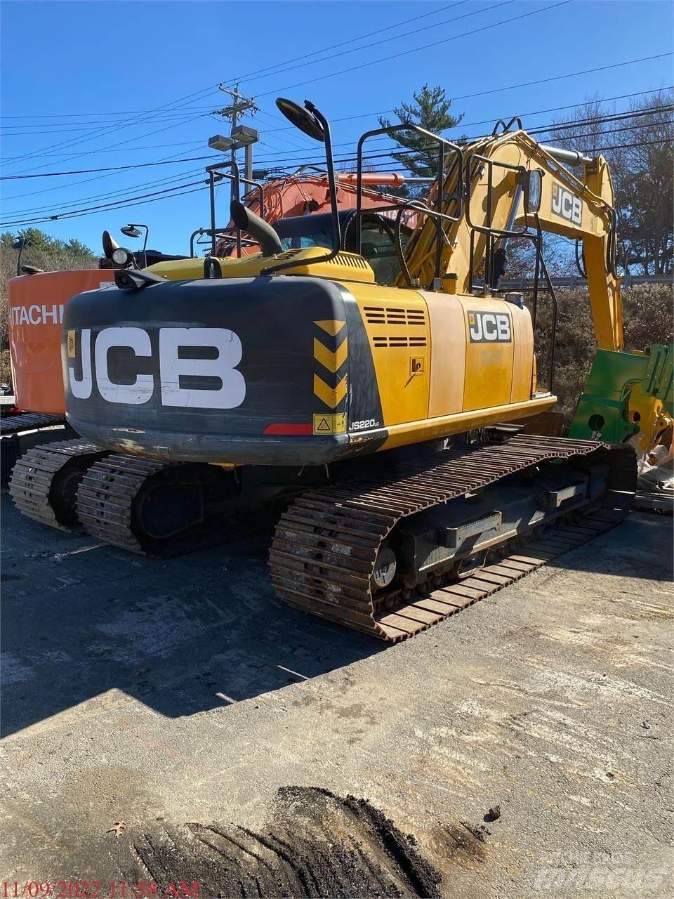 JCB JS220 Pelle sur chenilles