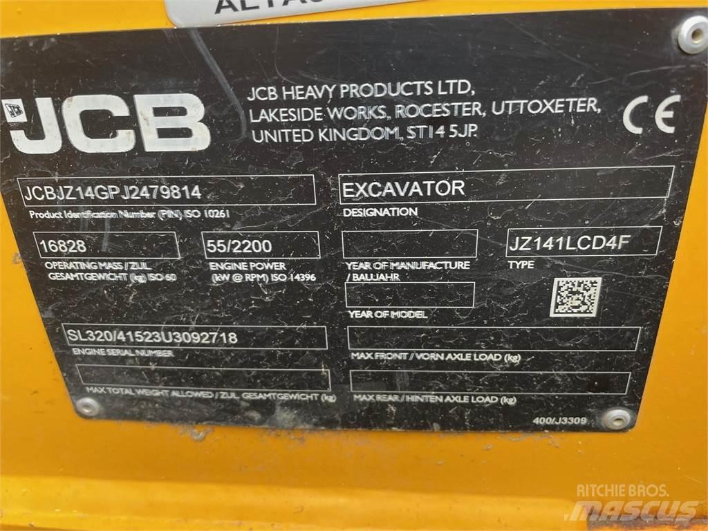 JCB JZ141 LC Pelle sur chenilles