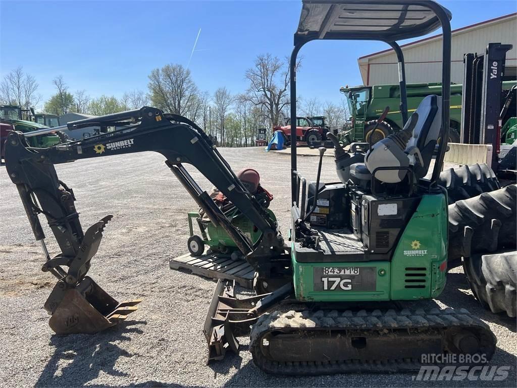 John Deere 17G Mini pelle < 7t