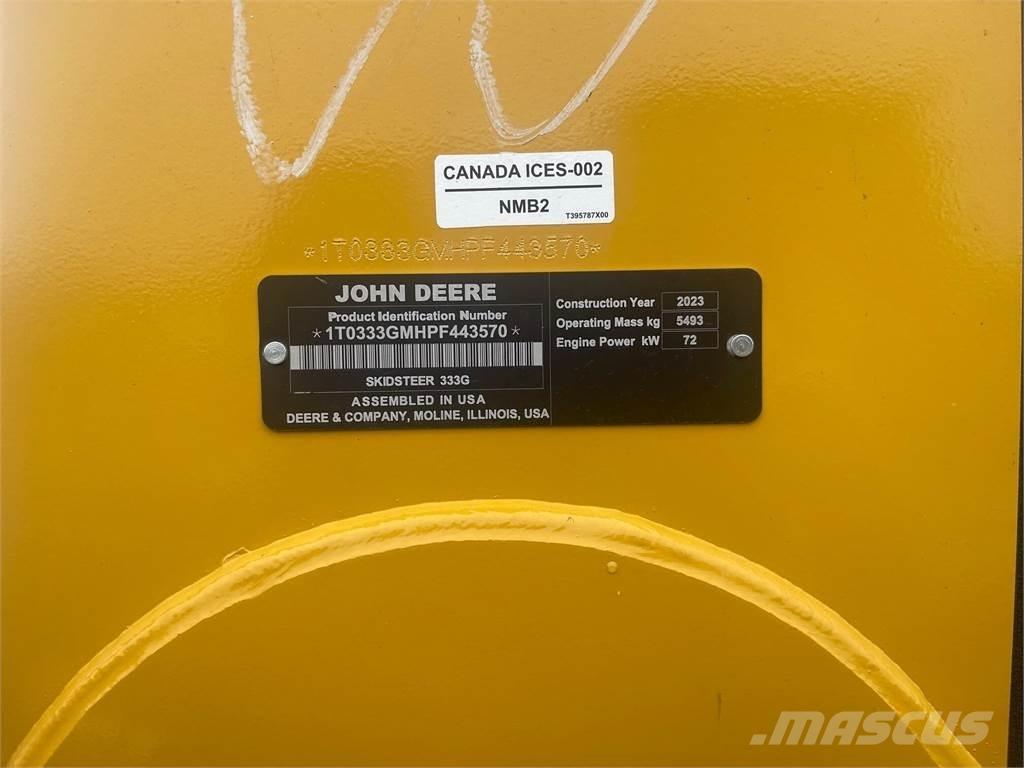 John Deere 333G Chargeuse compacte