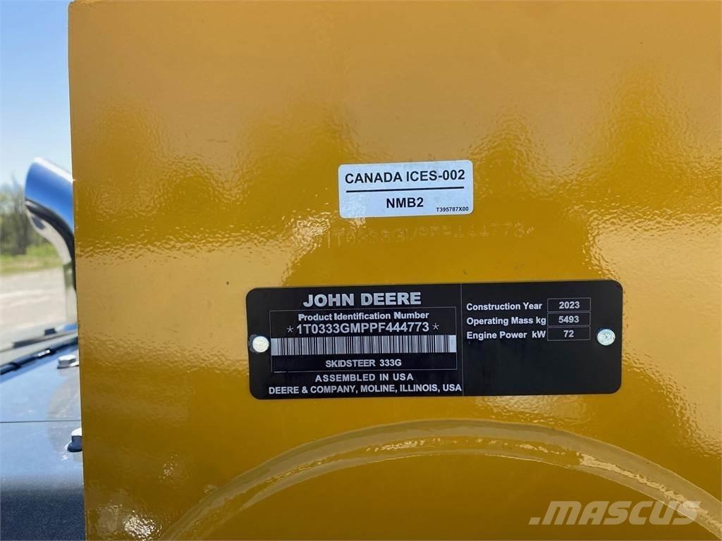 John Deere 333G Chargeuse compacte