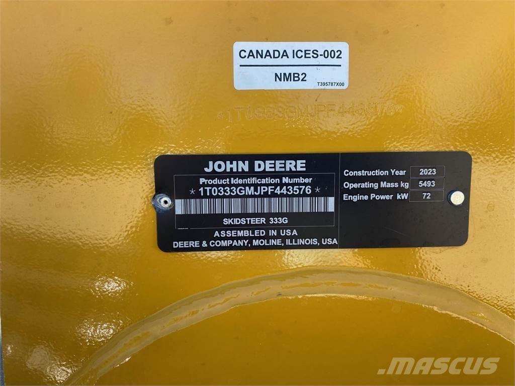 John Deere 333G Chargeuse compacte