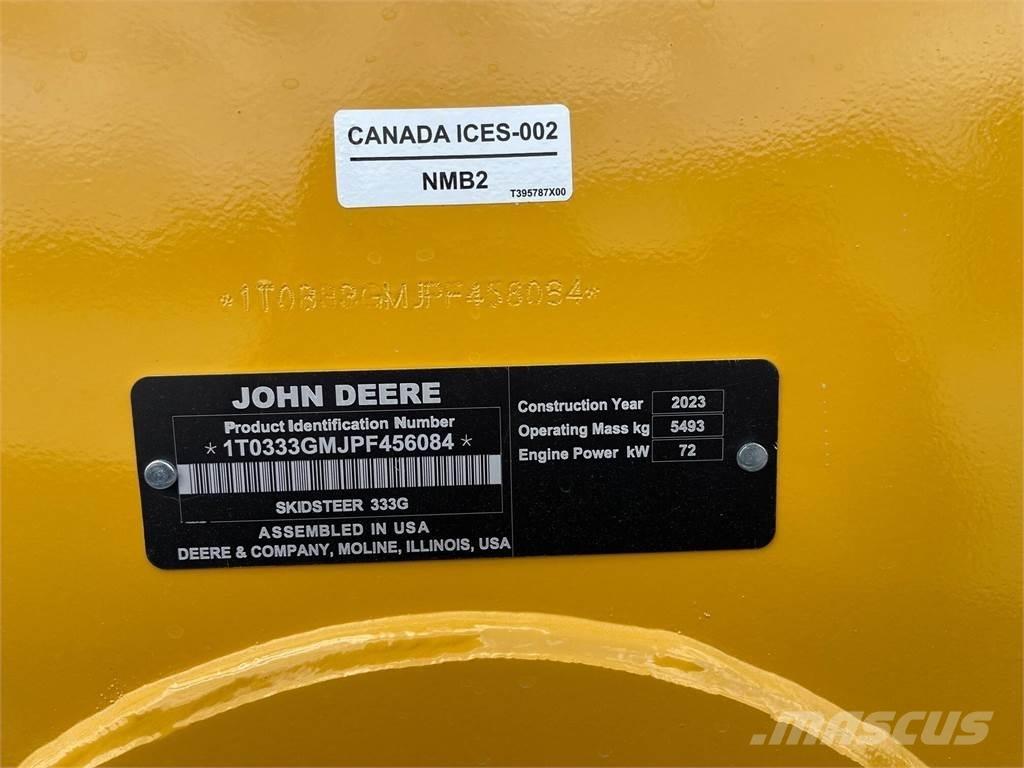 John Deere 333G Chargeuse compacte
