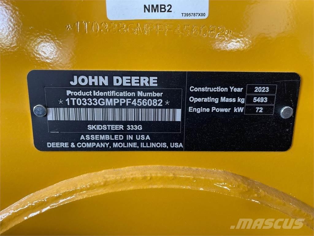 John Deere 333G Chargeuse compacte