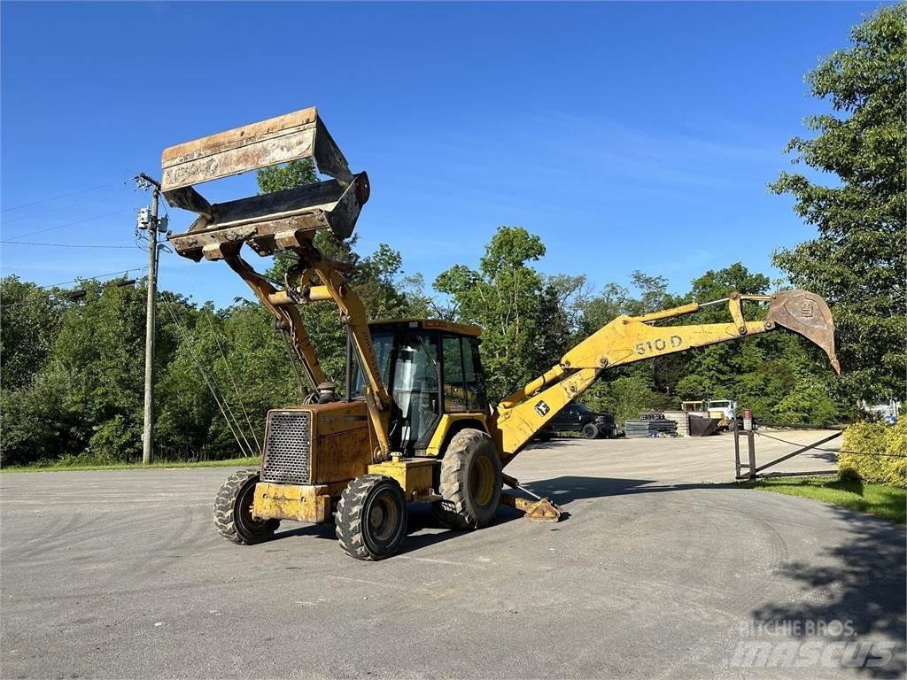 John Deere 510D Tractopelle