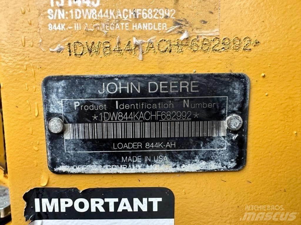 John Deere 844KIII Chargeuse sur pneus