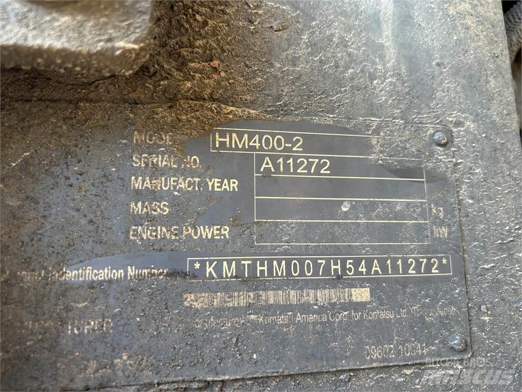 Komatsu HM400-2 Tombereau articulé