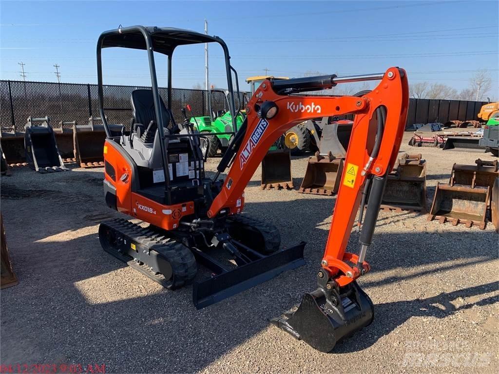 Kubota KX018-4 Mini pelle < 7t