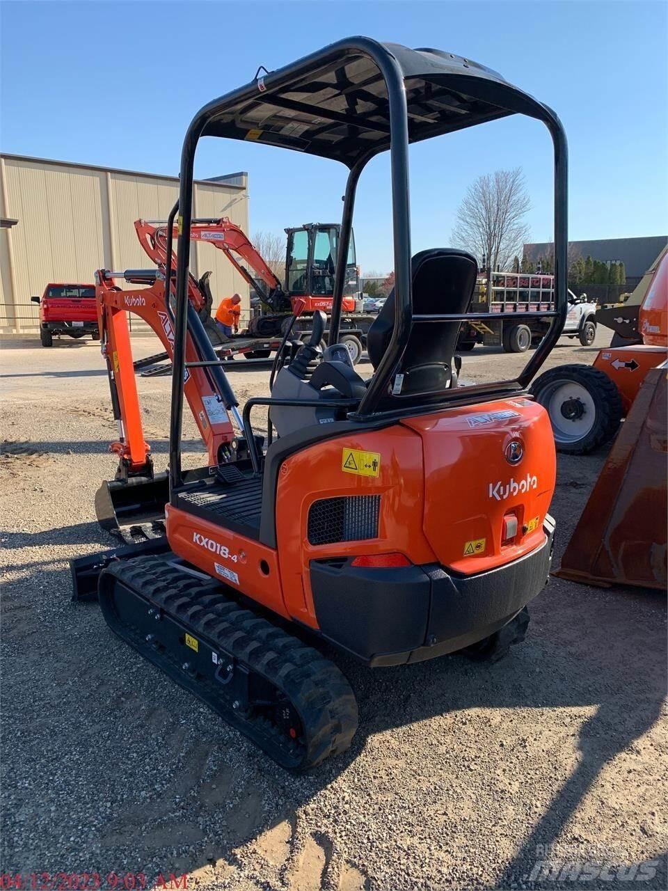 Kubota KX018-4 Mini pelle < 7t