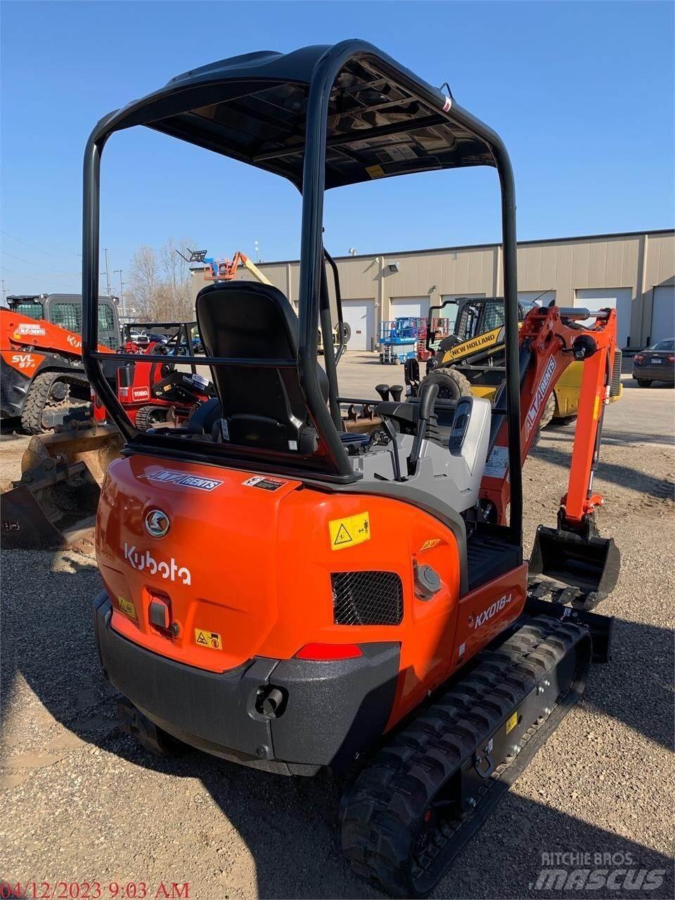 Kubota KX018-4 Mini pelle < 7t