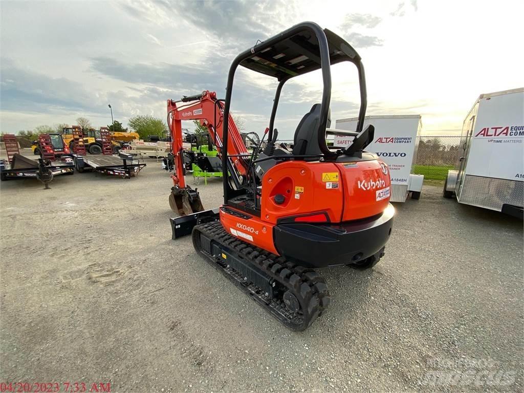 Kubota KX040-4 Mini pelle < 7t