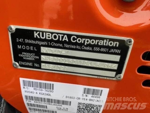 Kubota KX040-4 Mini pelle < 7t