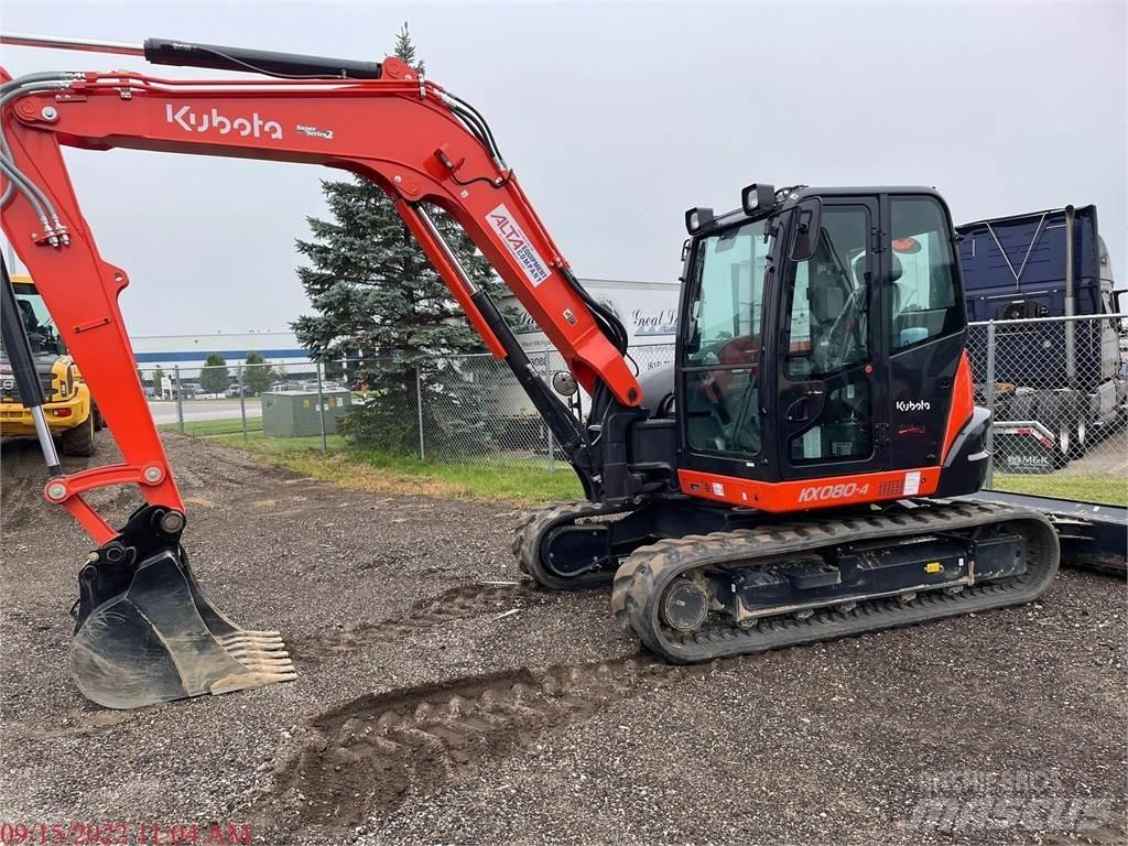 Kubota KX080-4 Pelle sur chenilles