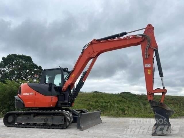 Kubota KX080-4A Pelle sur chenilles