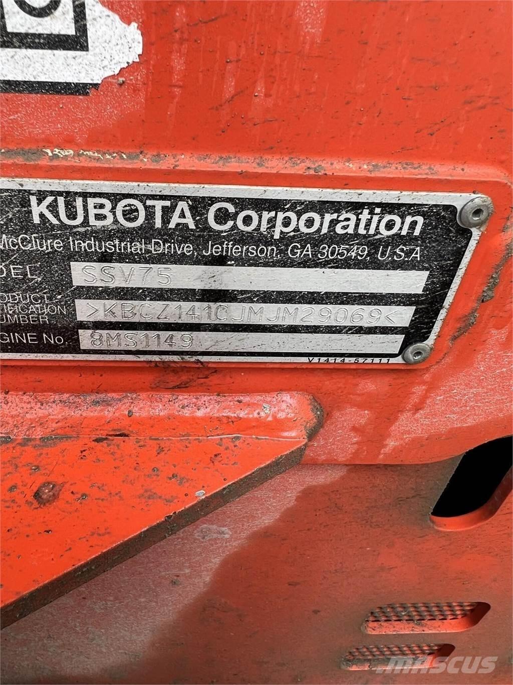 Kubota SSV75 Chargeuse compacte