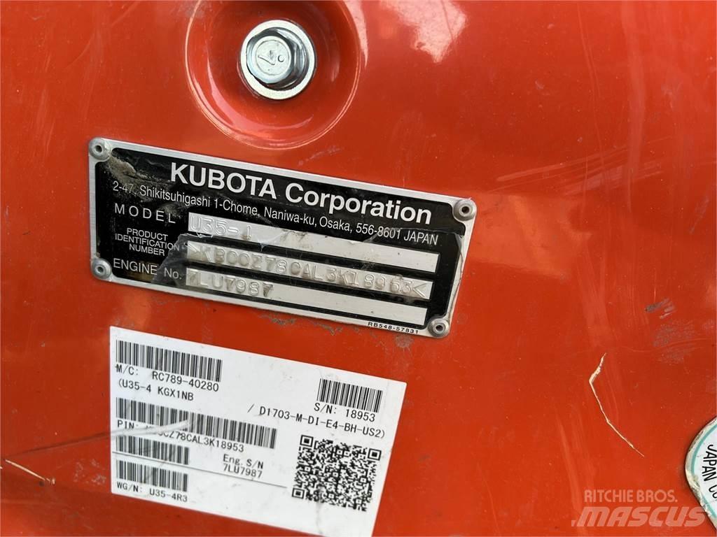 Kubota U35-4 Mini pelle < 7t
