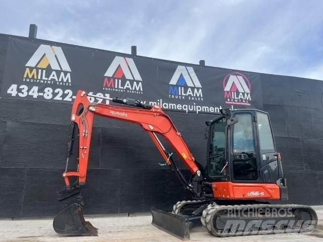 Kubota U56-5 Mini pelle < 7t