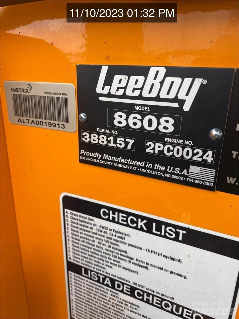 LeeBoy 8608 Finisseur