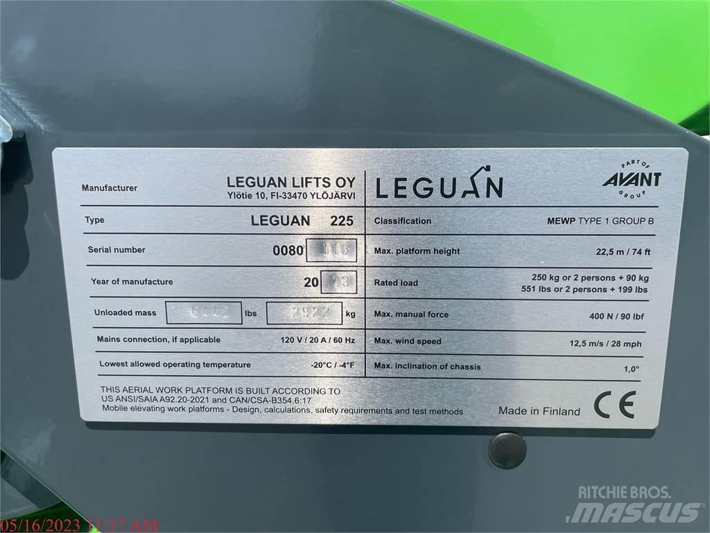 Leguan 225 Nacelles articulées