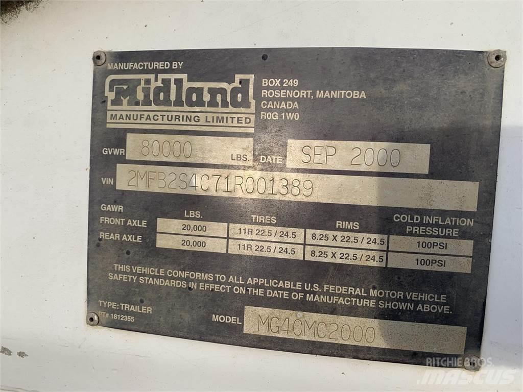 Midland  Remorque benne
