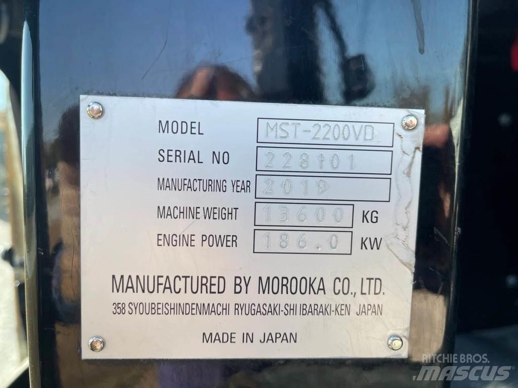 Morooka MST2200VD Tombereau sur chenilles