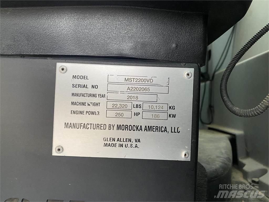 Morooka MST2200VD Tombereau sur chenilles