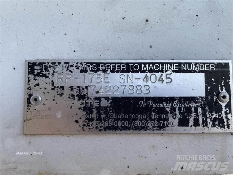 Roadtec RP175 Finisseur