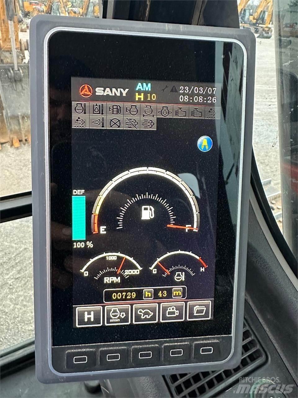 Sany SY225C Pelle sur chenilles