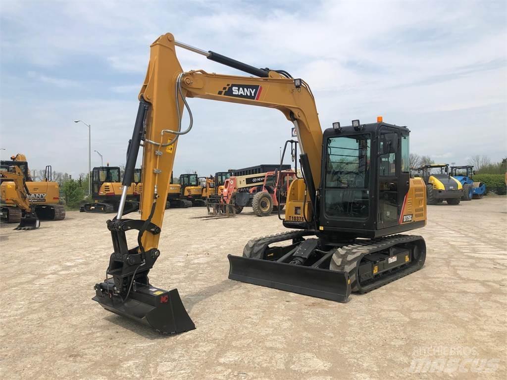 Sany SY75C Pelle sur chenilles