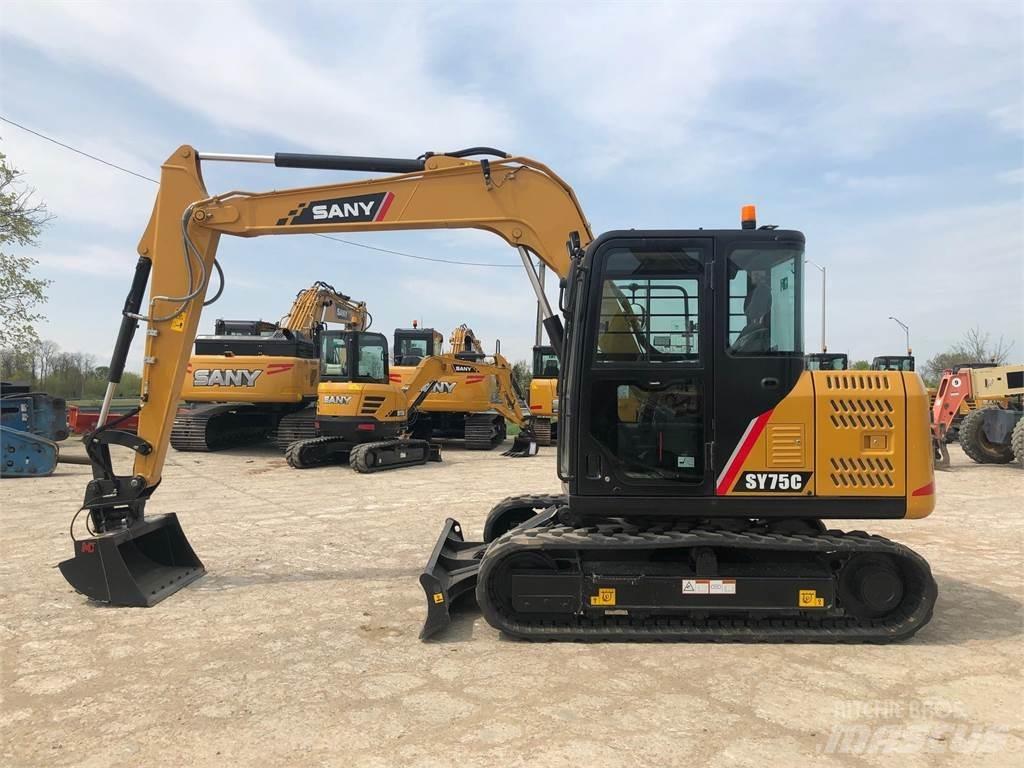 Sany SY75C Pelle sur chenilles