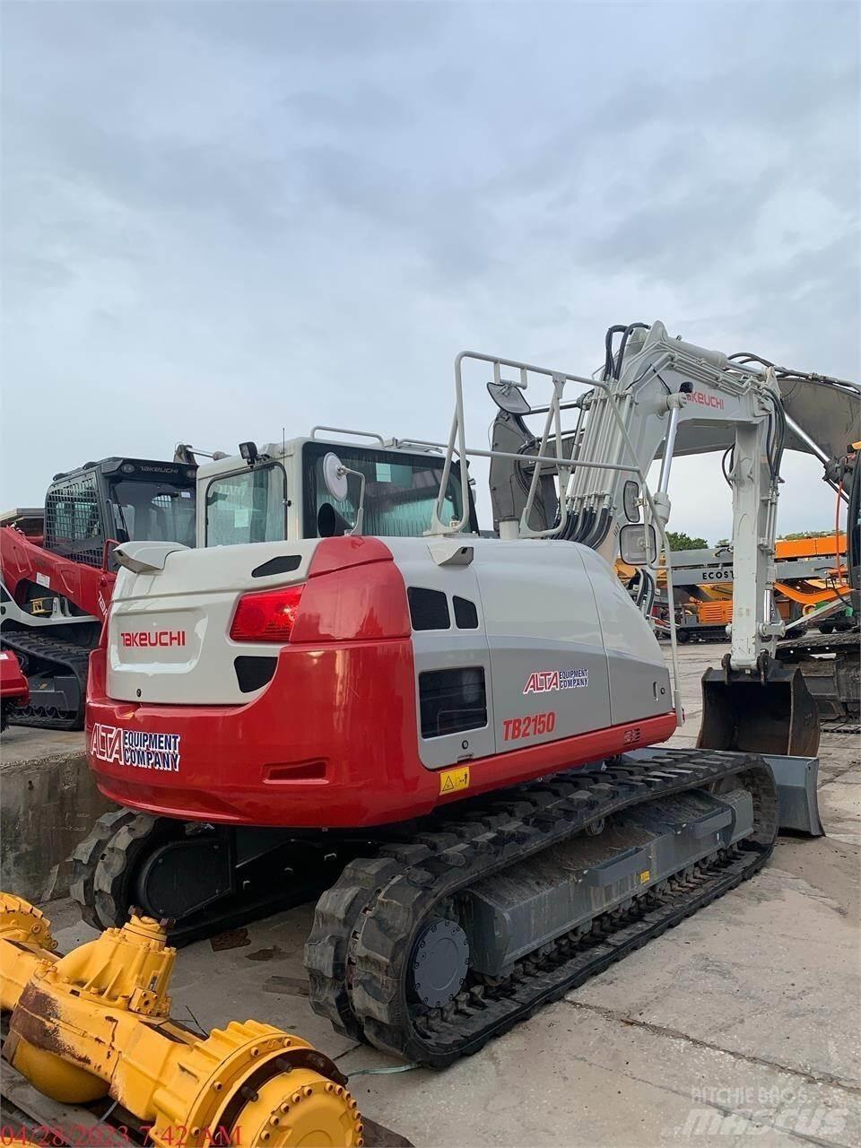 Takeuchi TB2150 Pelle sur chenilles