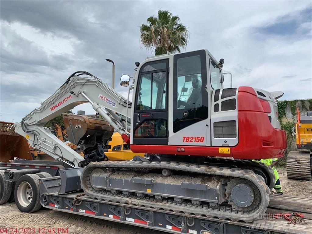 Takeuchi TB2150 Pelle sur chenilles