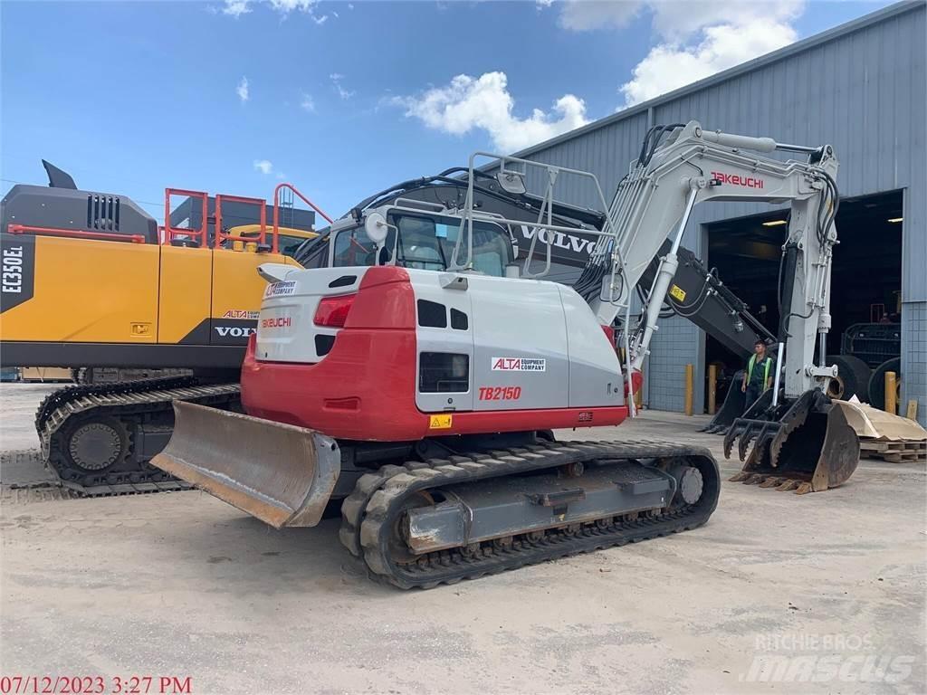 Takeuchi TB2150 Pelle sur chenilles