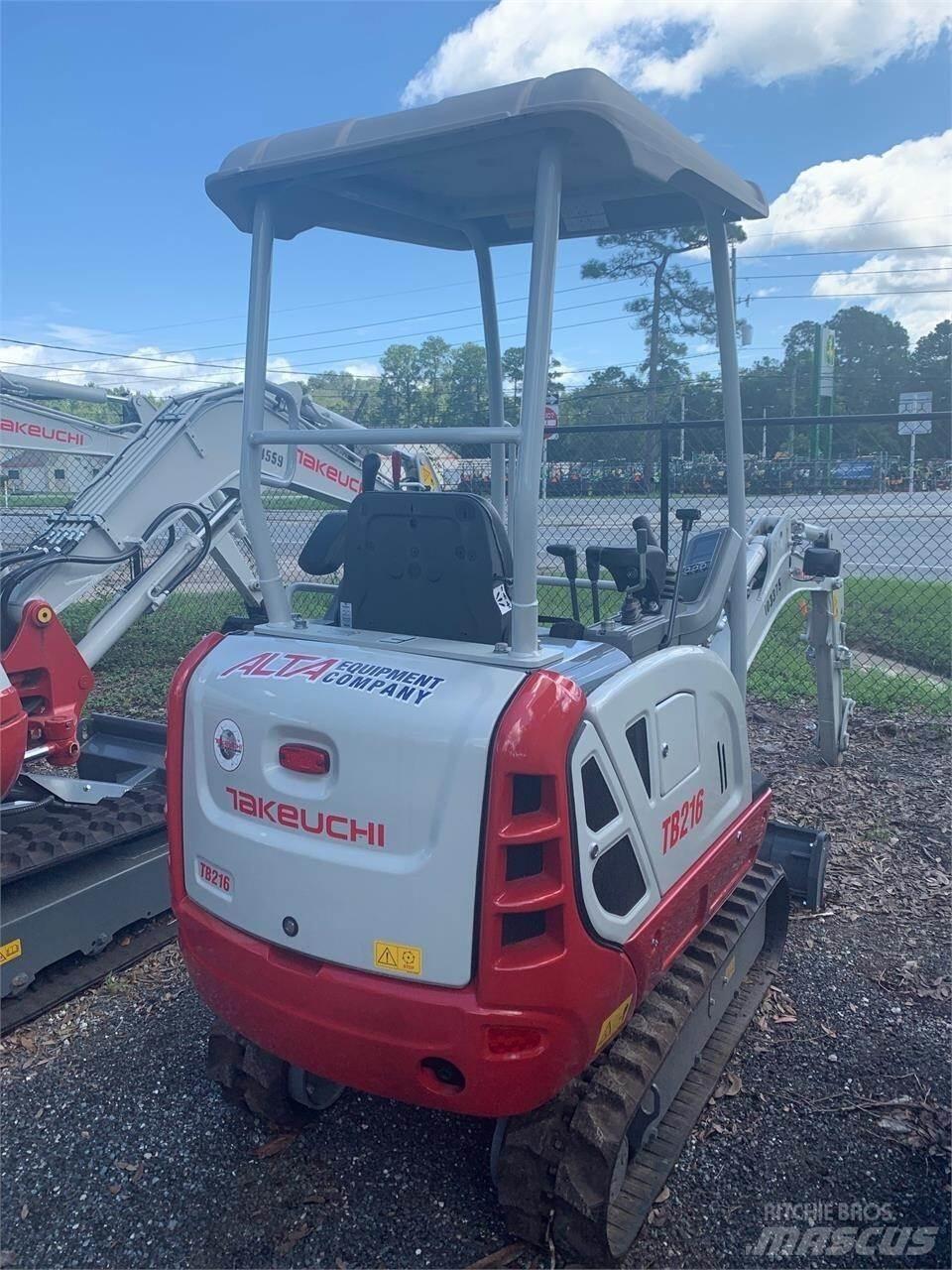 Takeuchi TB216 Mini pelle < 7t