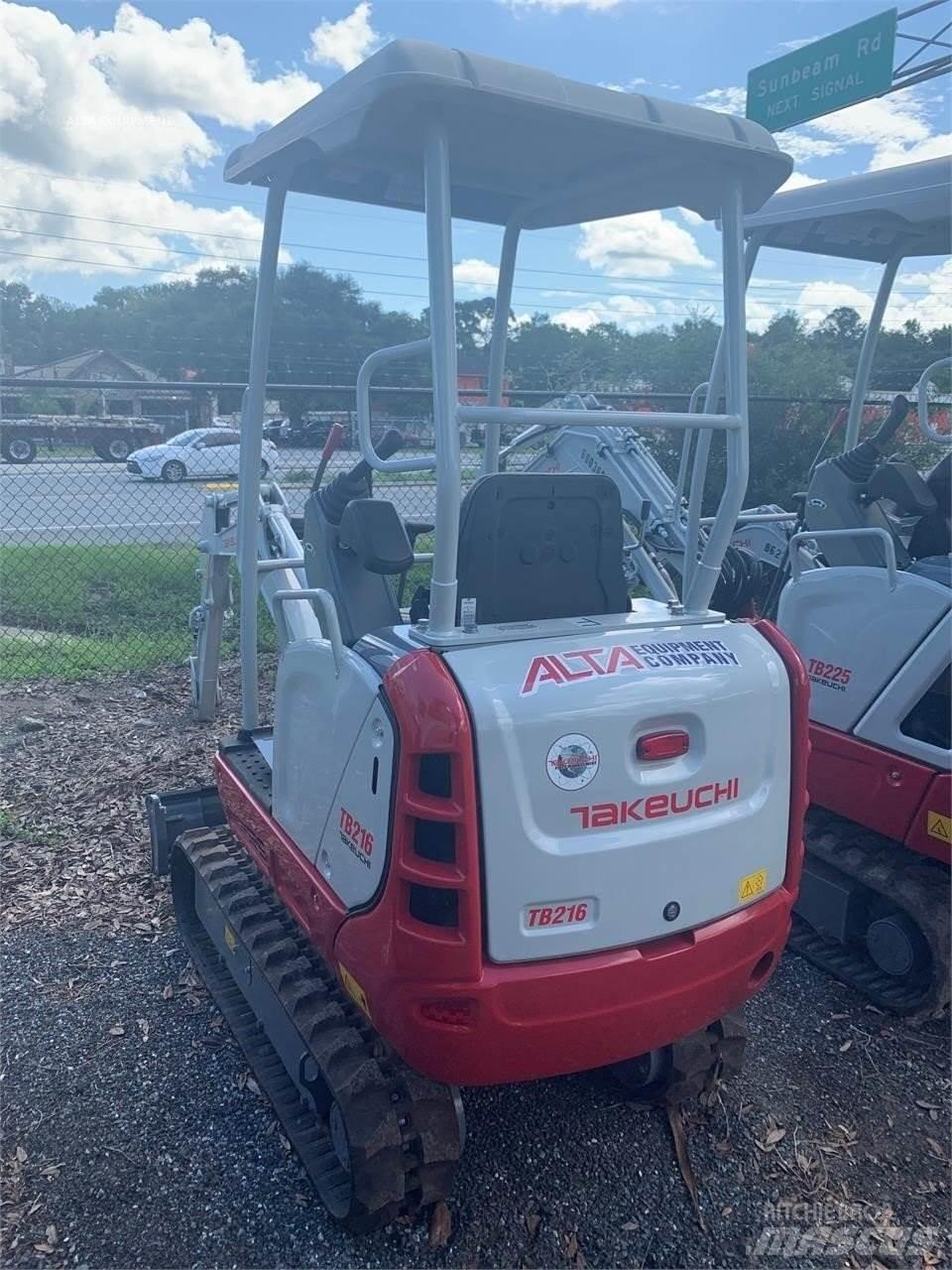 Takeuchi TB216 Mini pelle < 7t