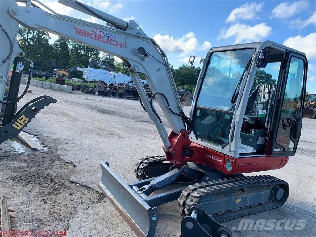 Takeuchi TB235-2 Mini pelle < 7t