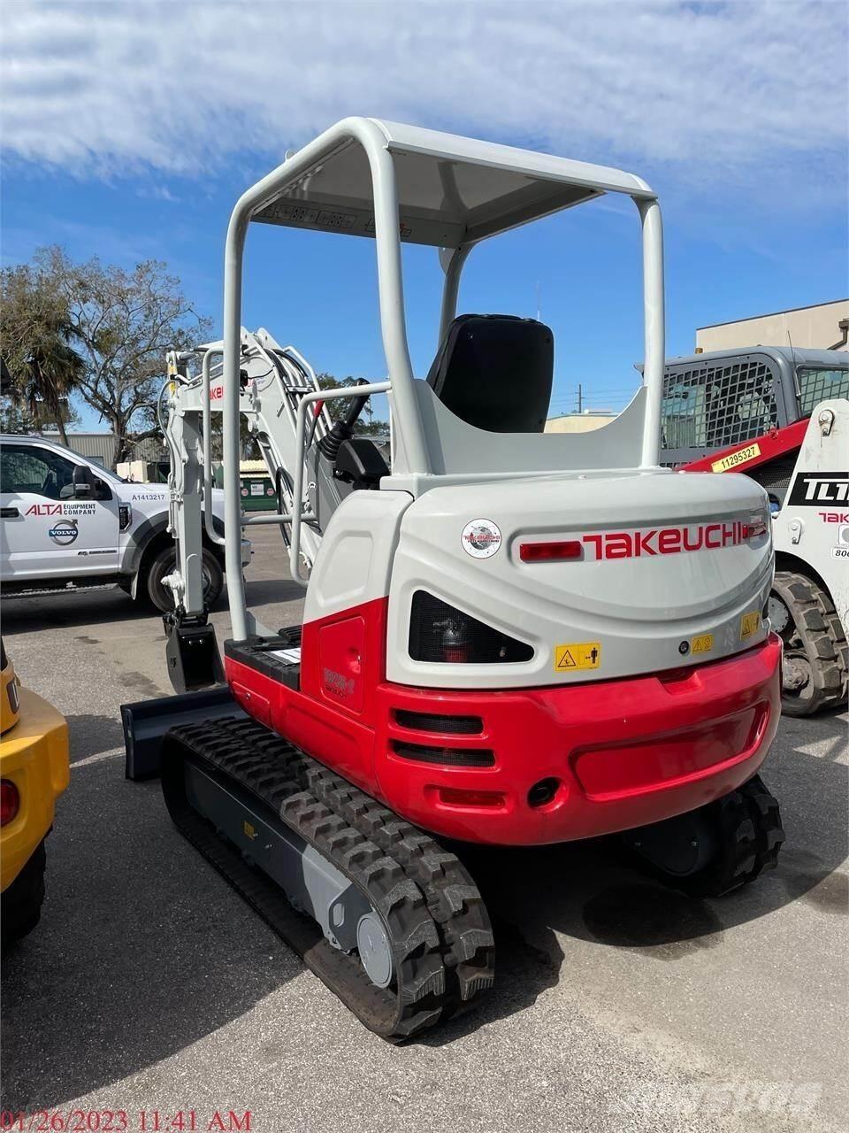 Takeuchi TB235-2 Mini pelle < 7t