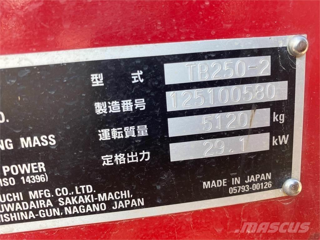 Takeuchi TB250-2 Mini pelle < 7t