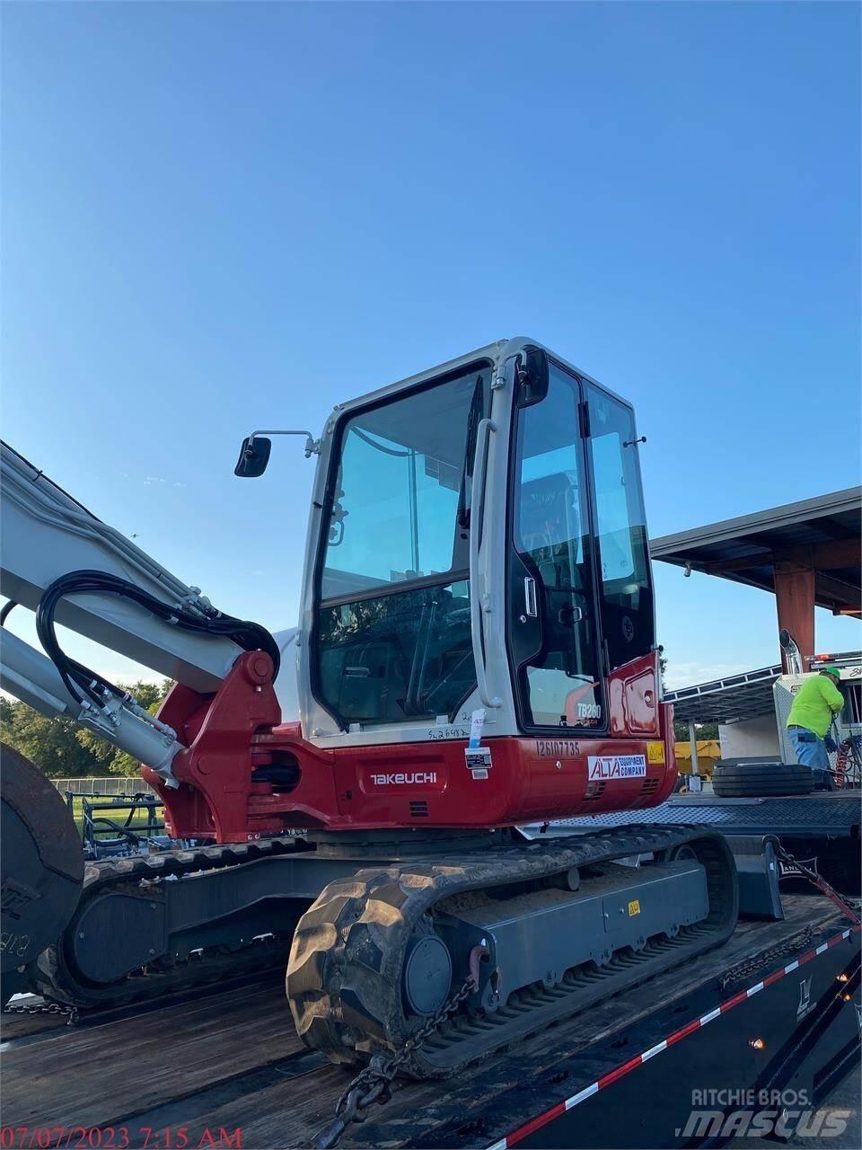 Takeuchi TB260 Pelle sur chenilles