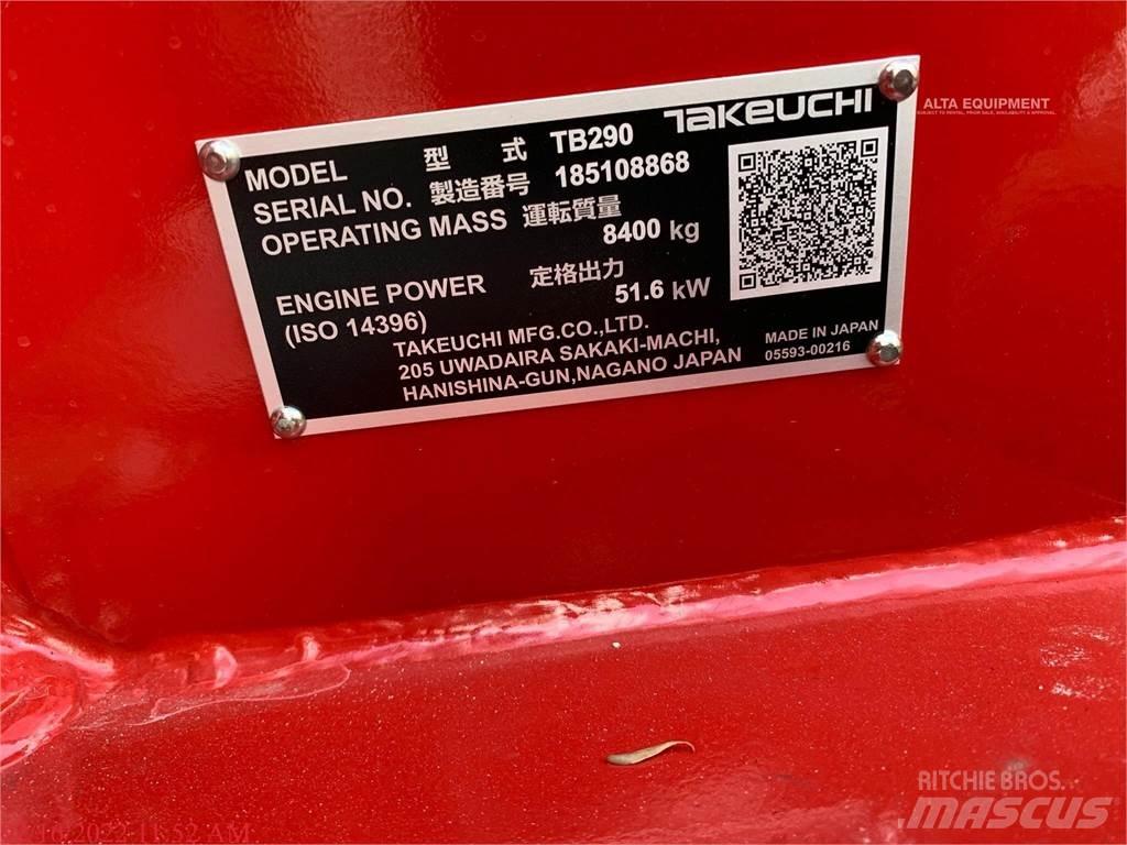 Takeuchi TB290 Pelle sur chenilles
