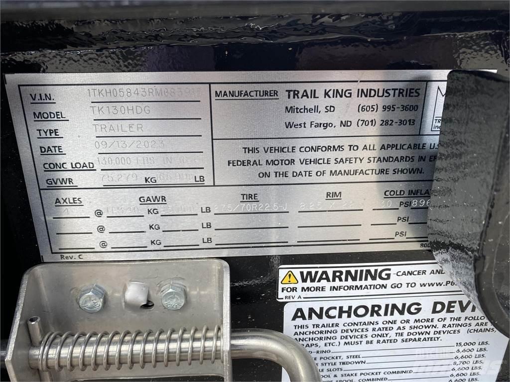 Trail King  Semi remorque surbaissée