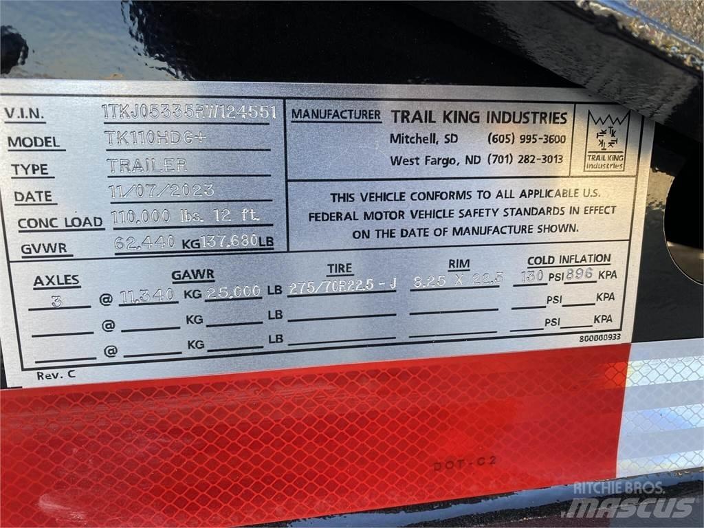 Trail King  Semi remorque surbaissée