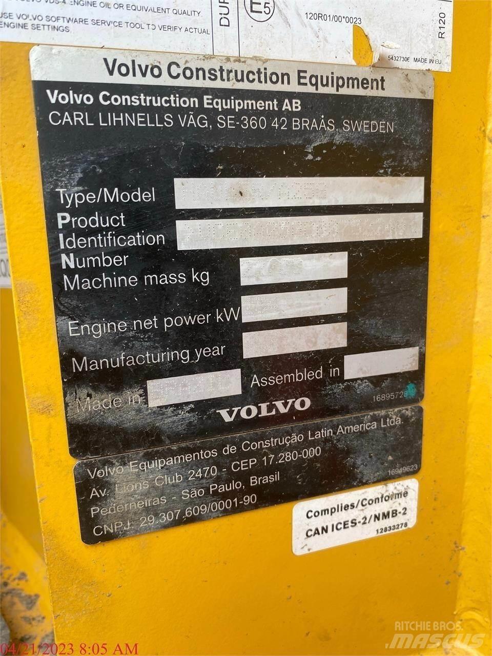 Volvo A25G Tombereau articulé